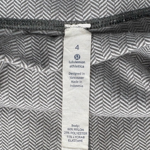 Lululemon Wunder Under Crop Herringbone - Picture 5 of 9